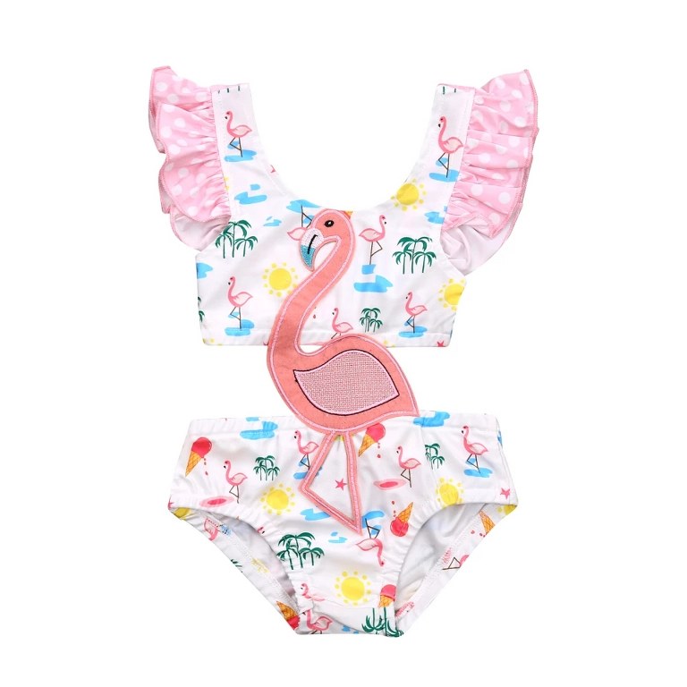 Flamingo Baby Swimsuit