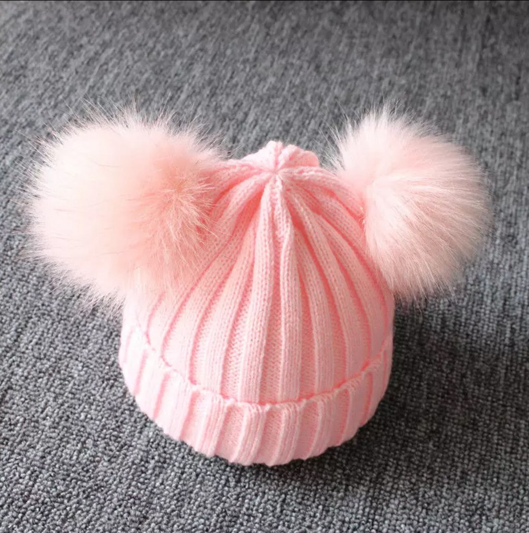 Baby Winter Hat (Pink)