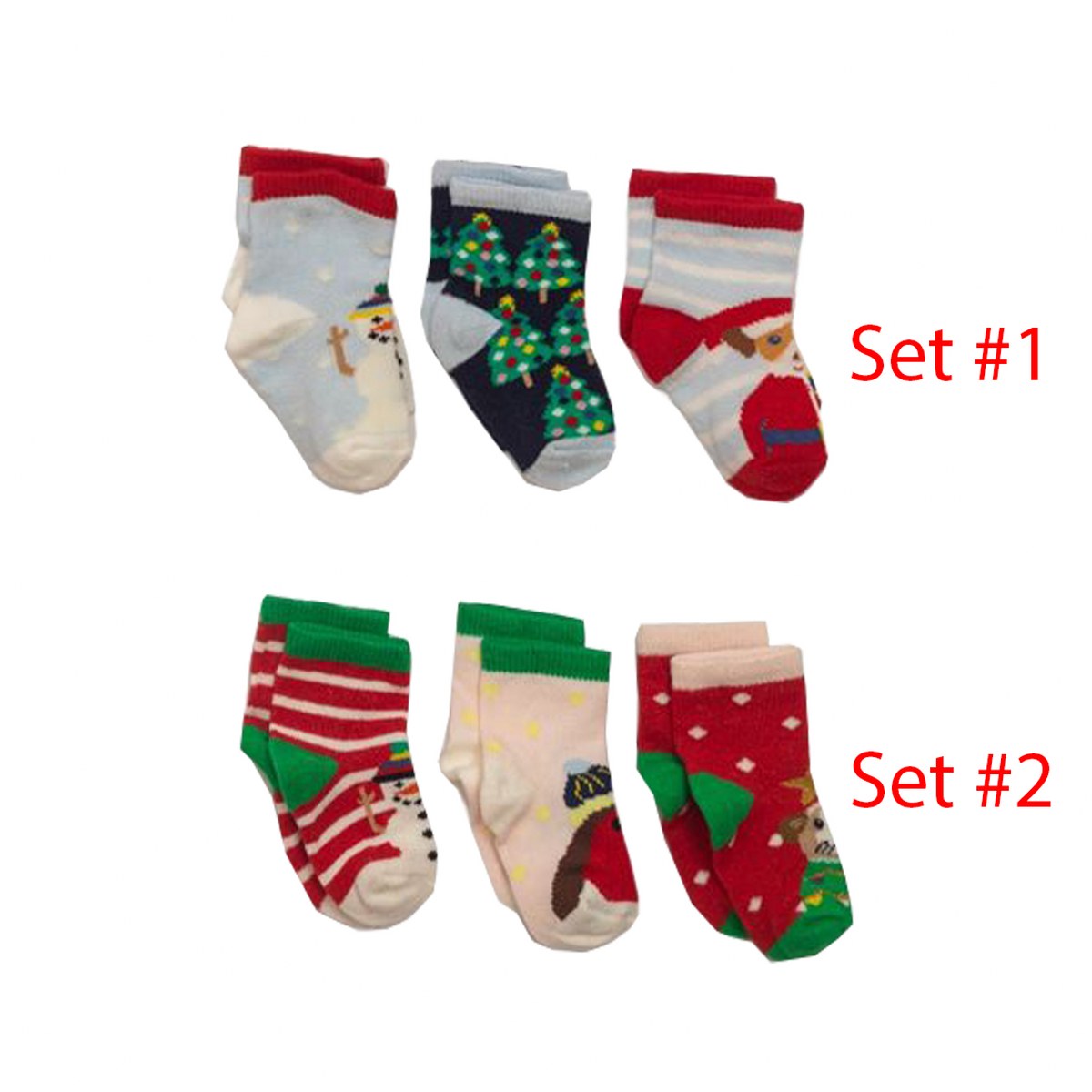 Christmas socks Set of 3