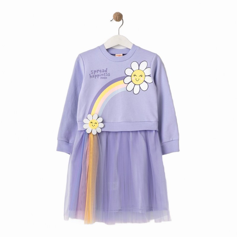 Flower Tulle Dress